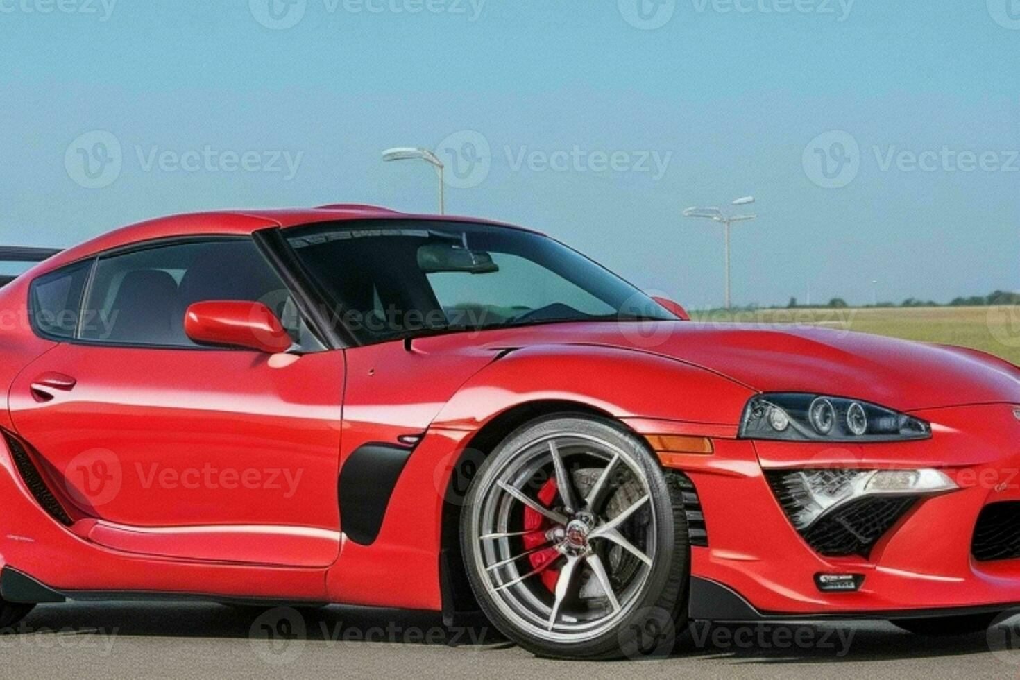 Sport car Toyota Supra JDM. Pro Photo