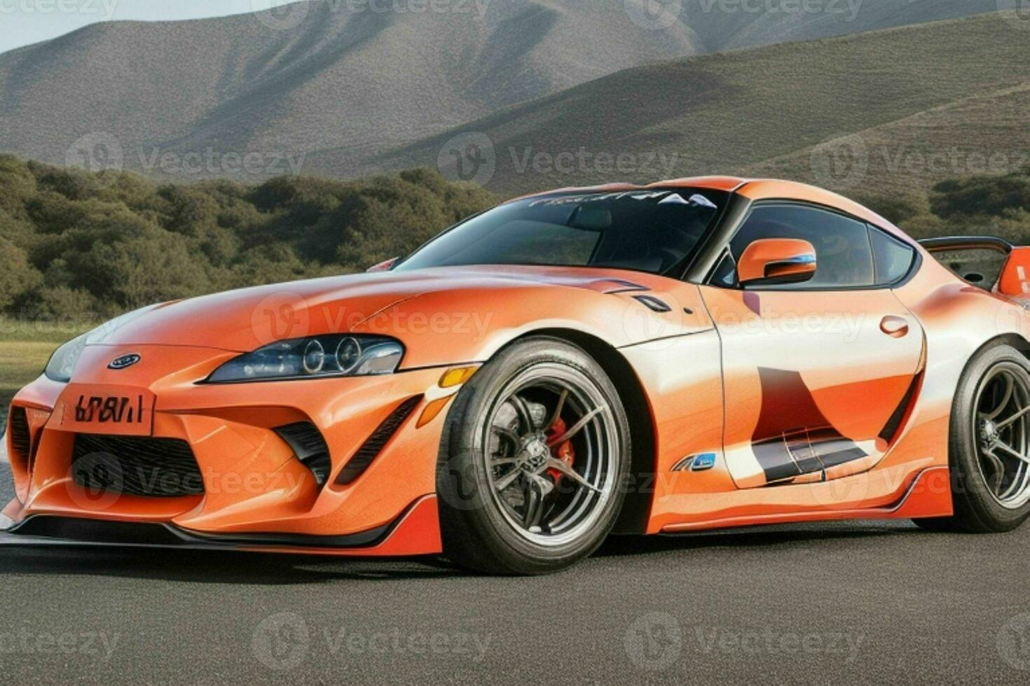 deporte coche toyota supra jdm. Pro foto