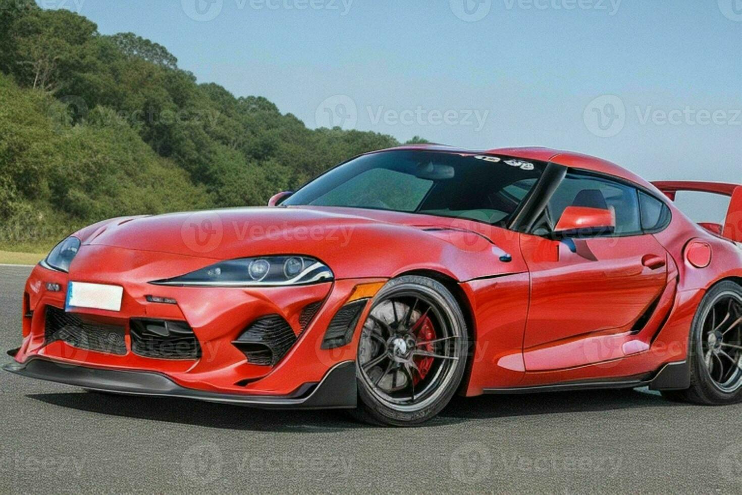 deporte coche toyota supra jdm. Pro foto