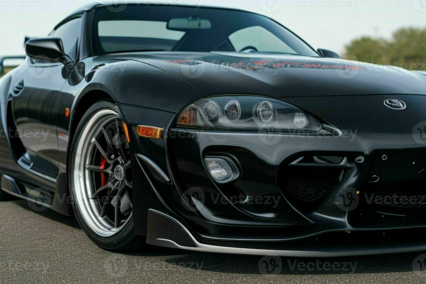 deporte coche toyota supra jdm. Pro foto