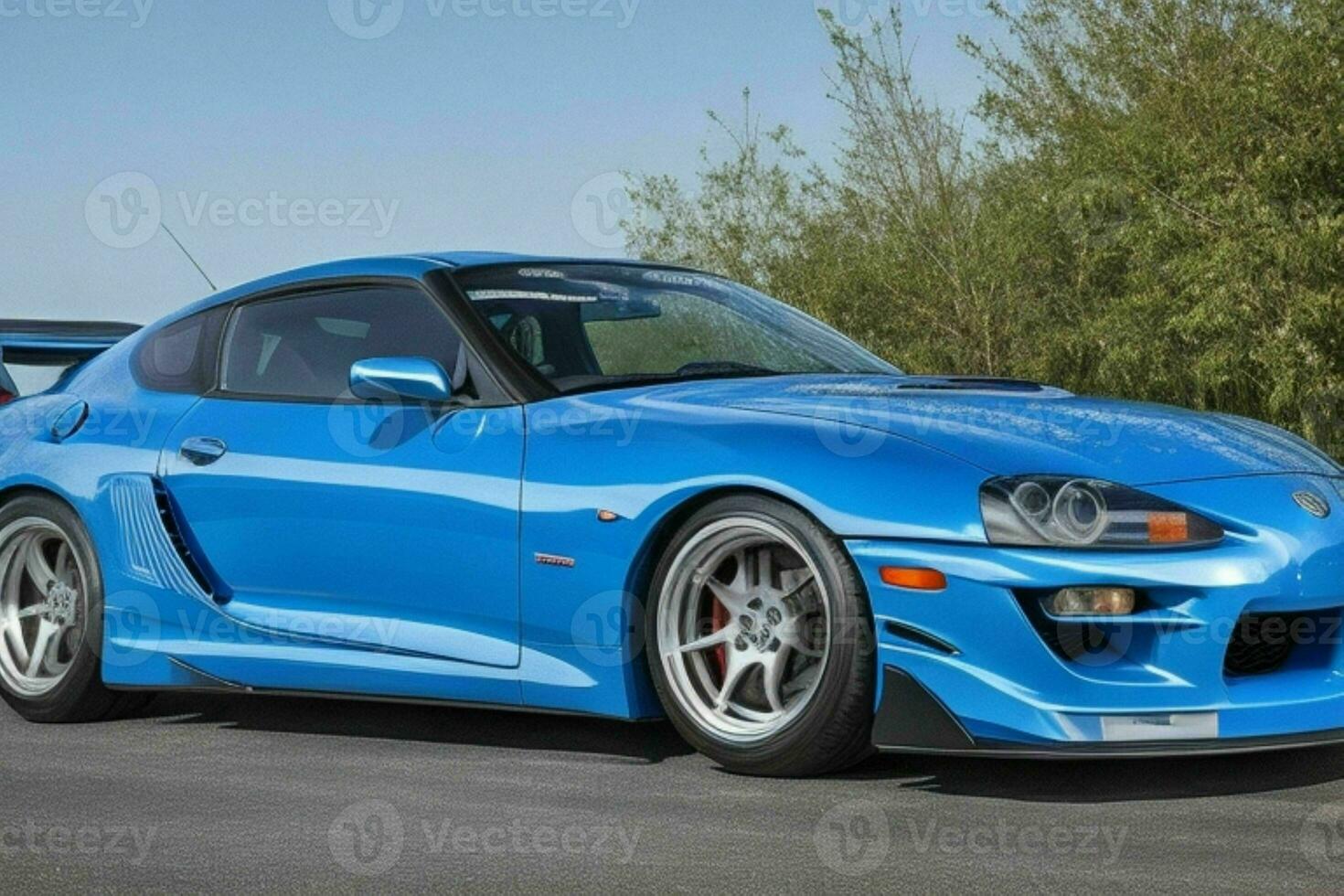 deporte coche toyota supra jdm. Pro foto