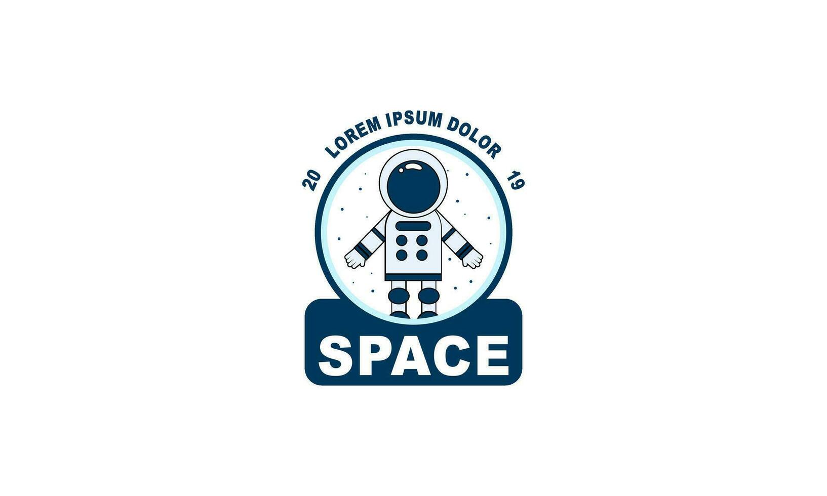 Spacecraft and pressure suit space exploration isolated icons vector