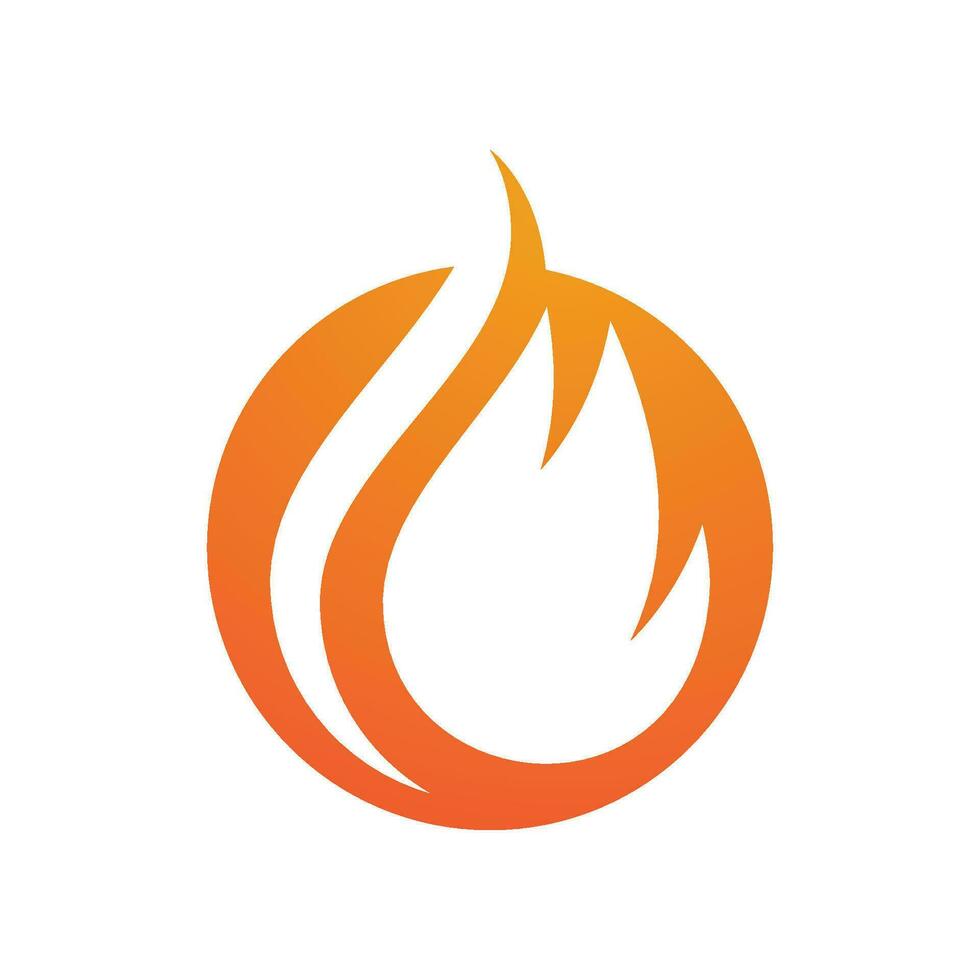 Fire flame vector illustration design