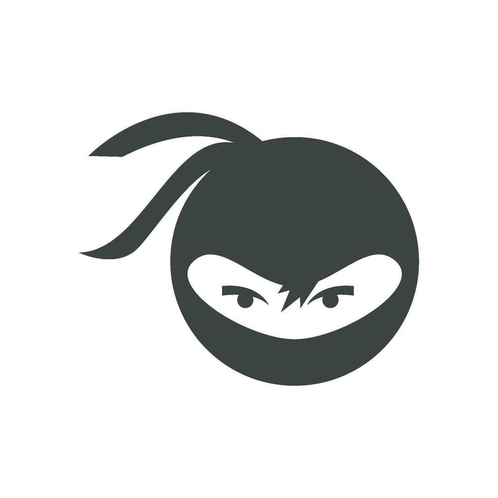 Ninja Icon Vector illustration