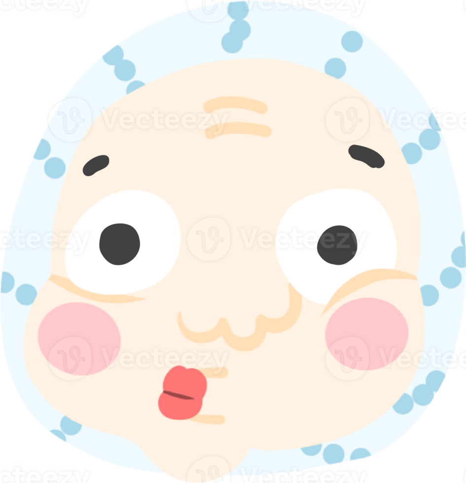 hyottoko Japonais masque illustration png