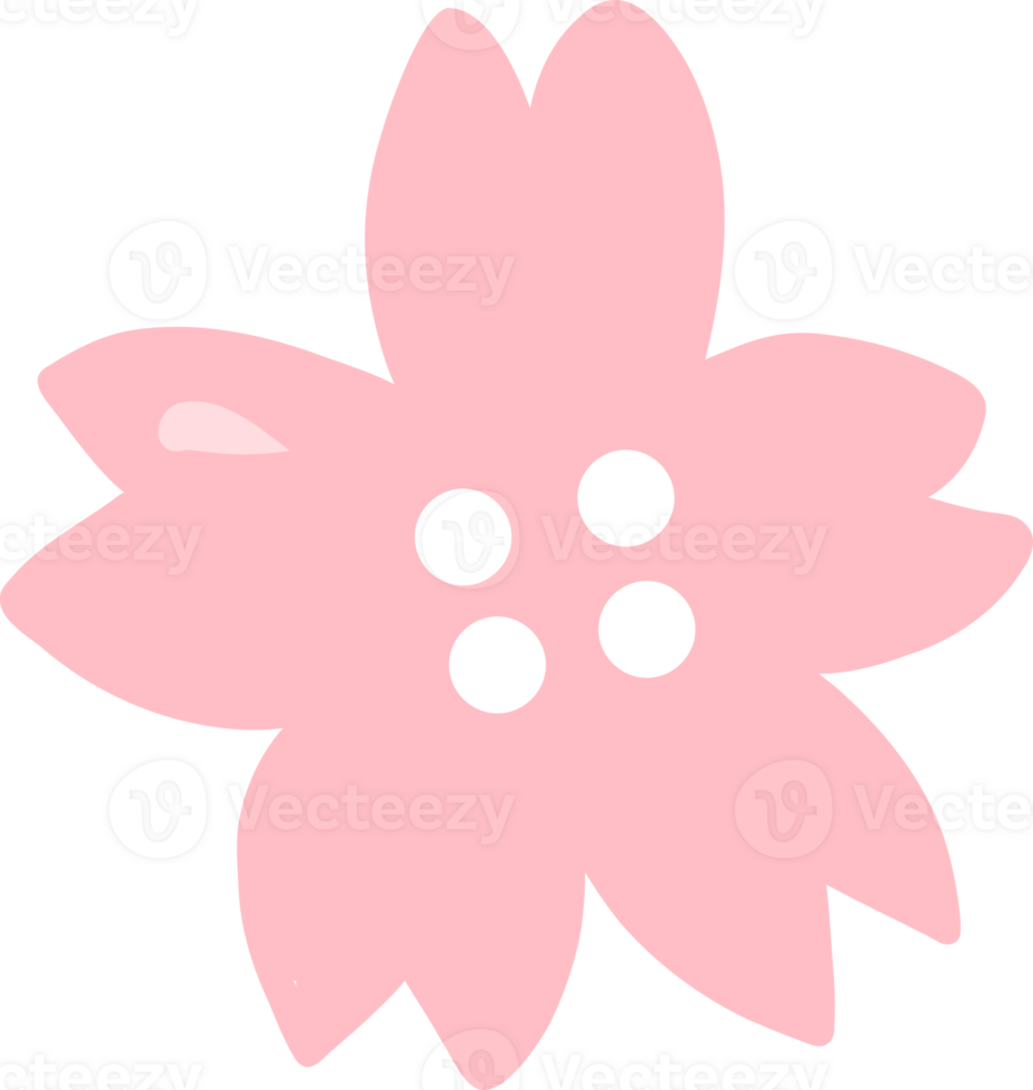 Japan Cherry blossom flower illustration png