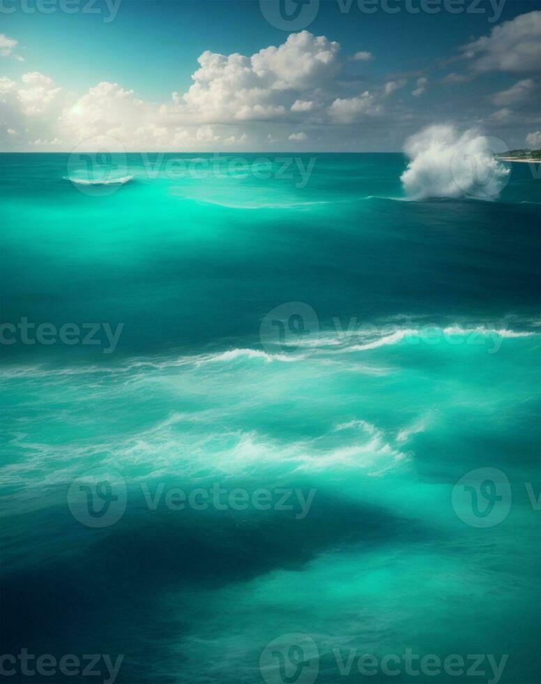 mar Oceano limpiar agua foto