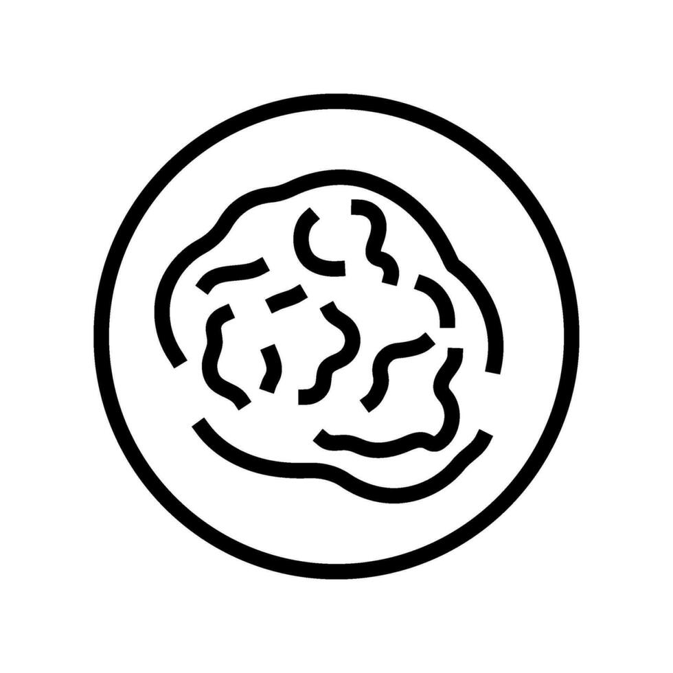 unexplained bruising disease symptom line icon vector illustration