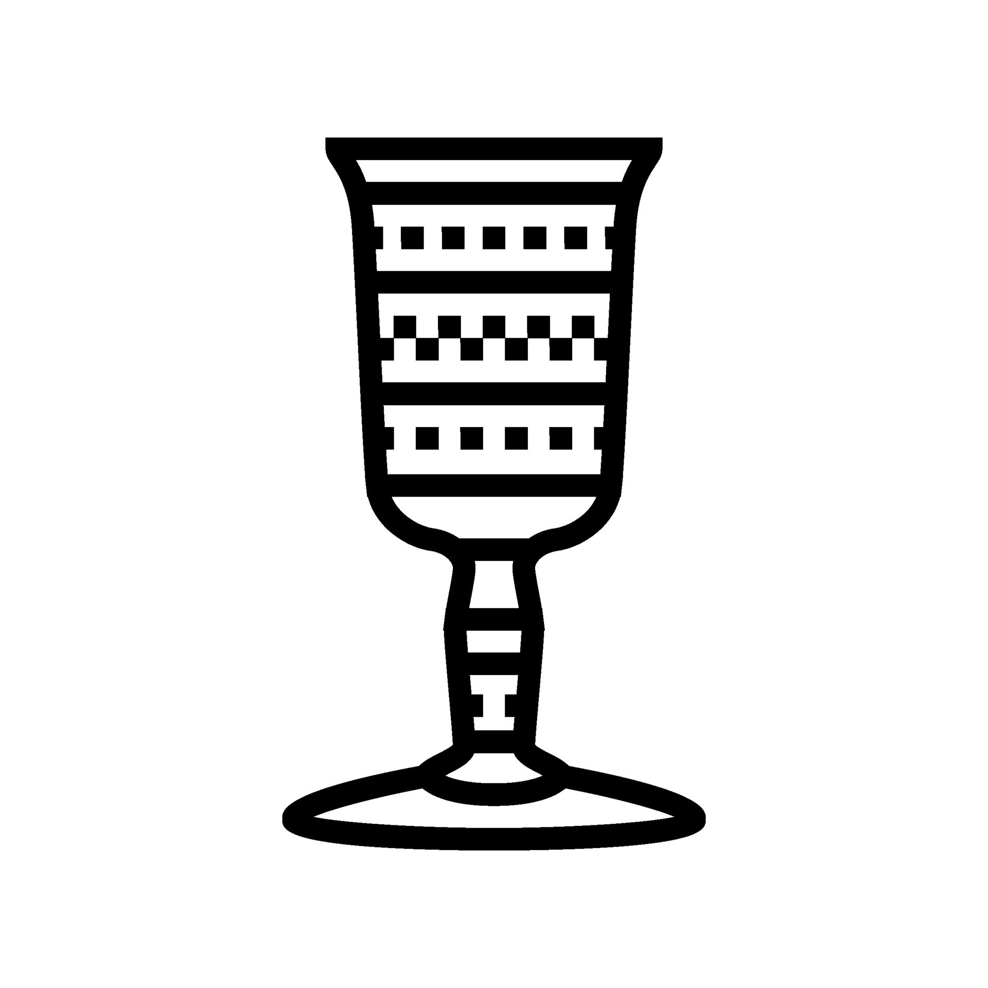kiddush cup jewish line icon vector illustration 28086588 Vector Art at