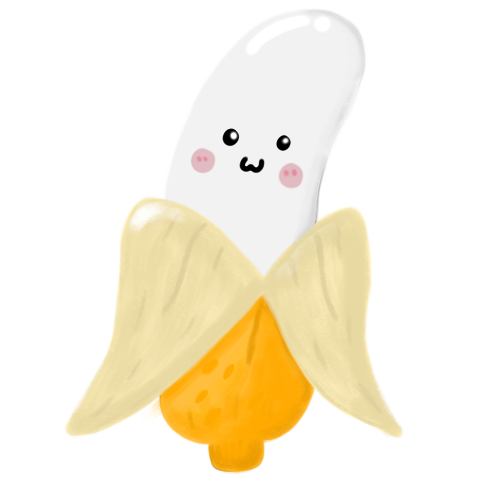 a banana cartoon png