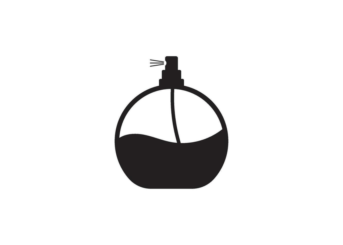 perfume icon design vector isolated
