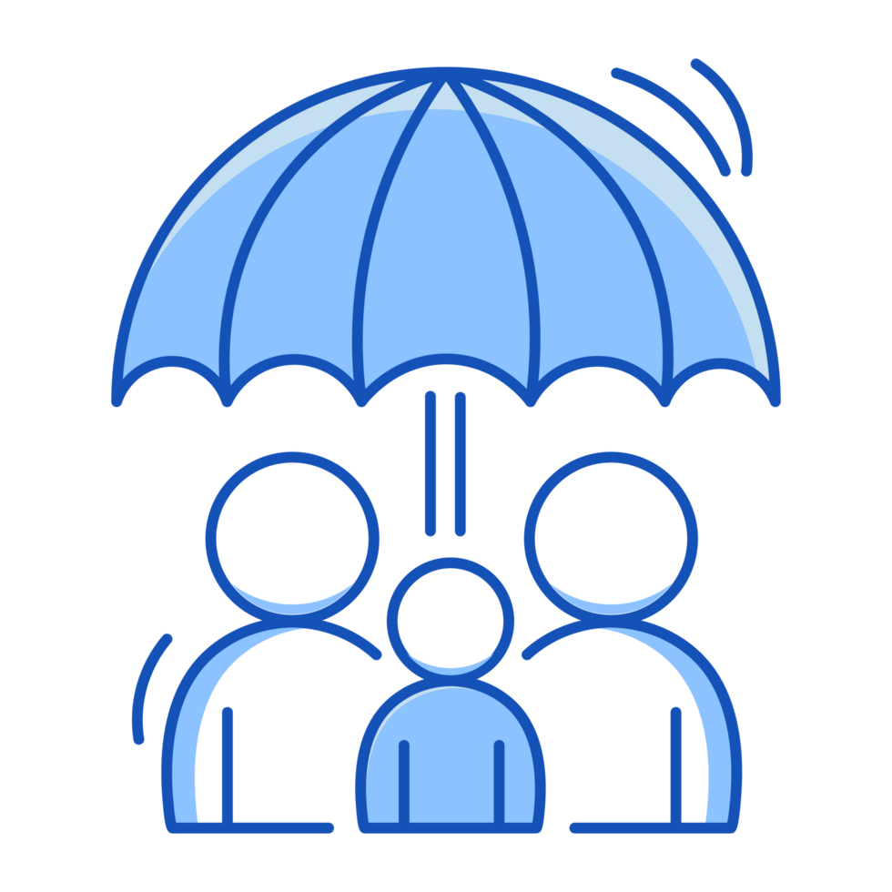 Family Insurance Insurance Icon Doodle Style png