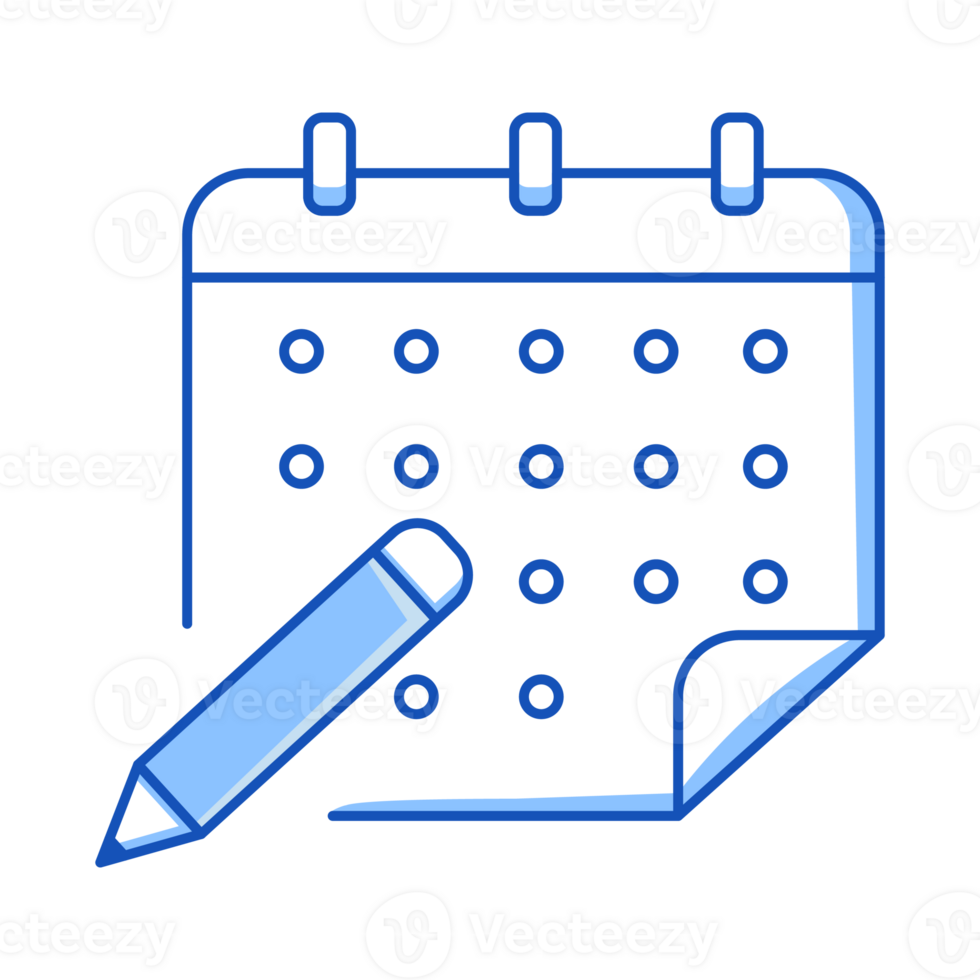 Write Notification Set Calendar Notification Doodle Style png