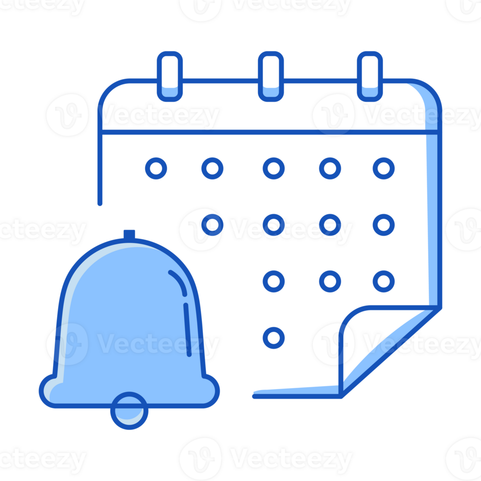 Calendar Notification Set Calendar Notification Doodle Style png