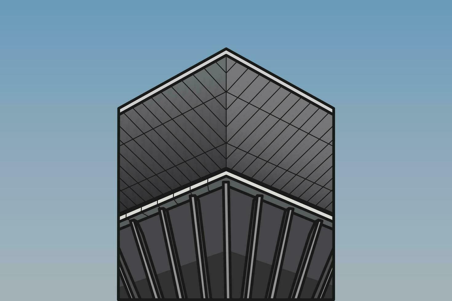Company building construction, apartment and office building logo design. Real estate property building vector logo design.