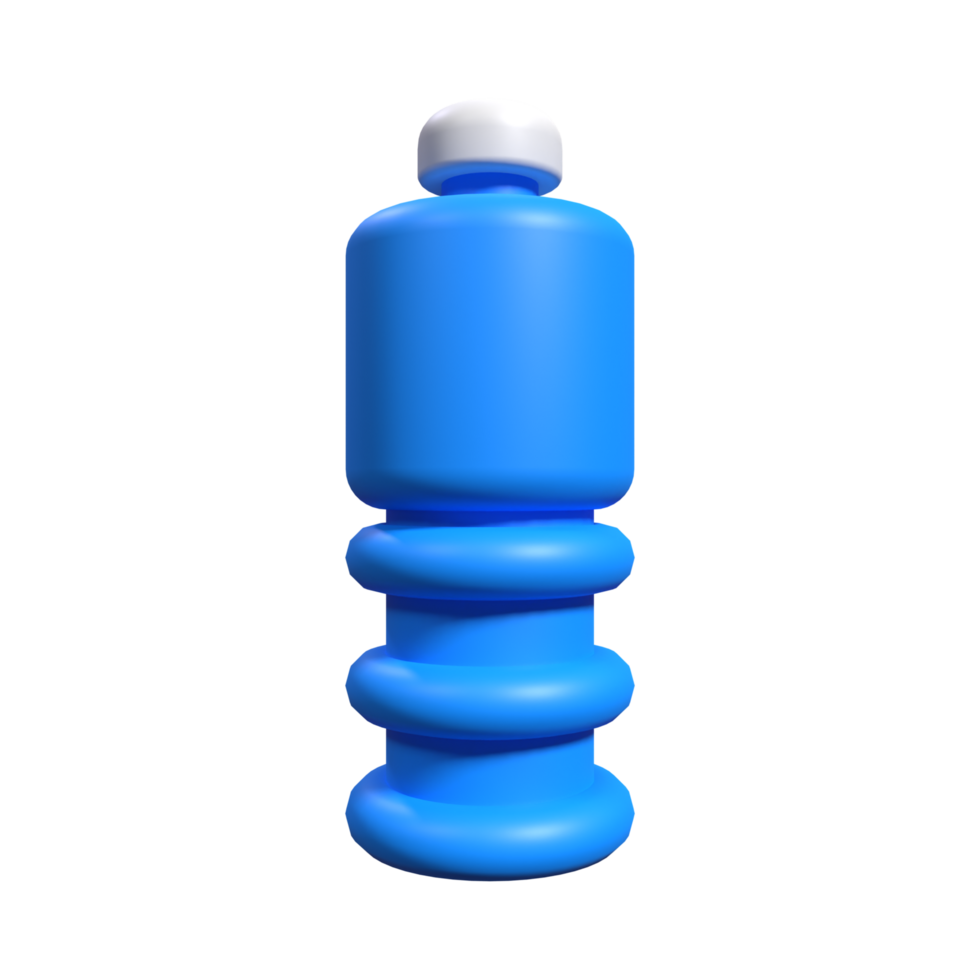 Water bottle ai generative png