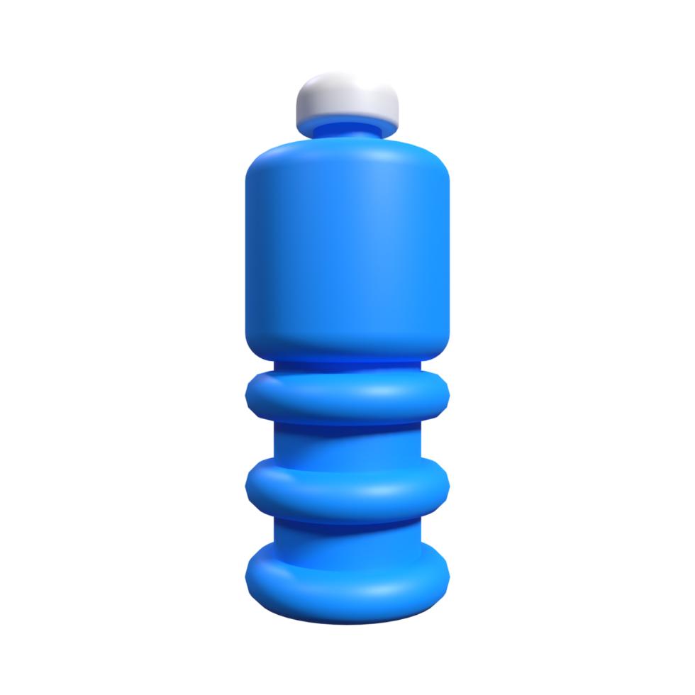 Wasser Flasche ai generativ png