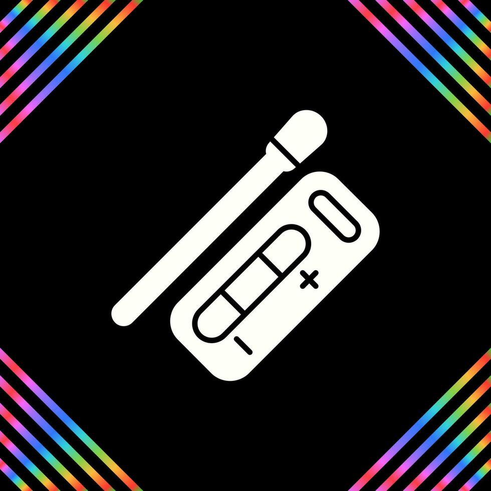 Rapid Test Vector Icon