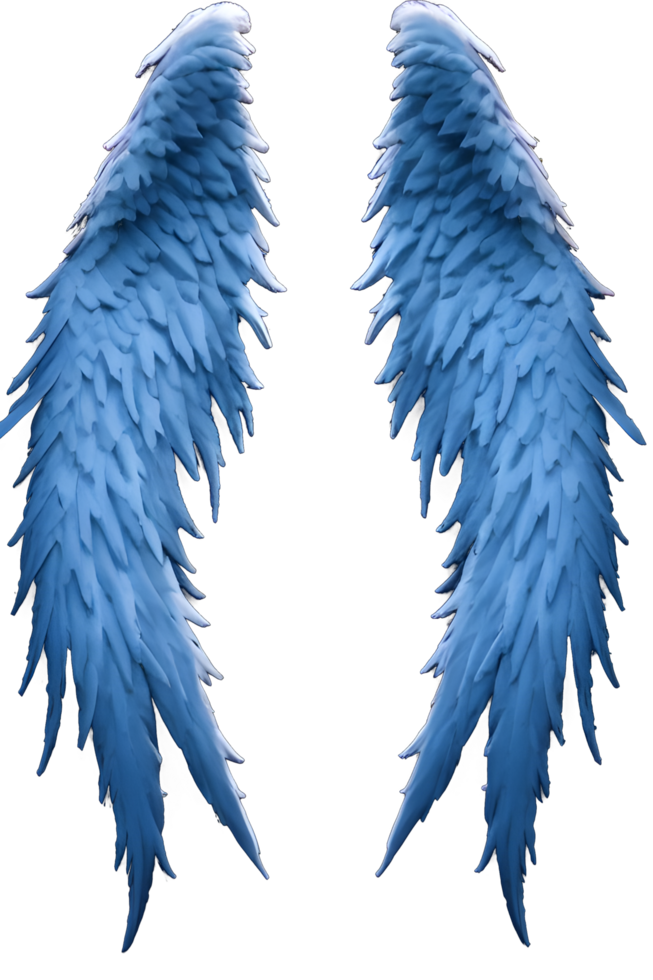 wings on a transparent background ai generative 28089072 PNG