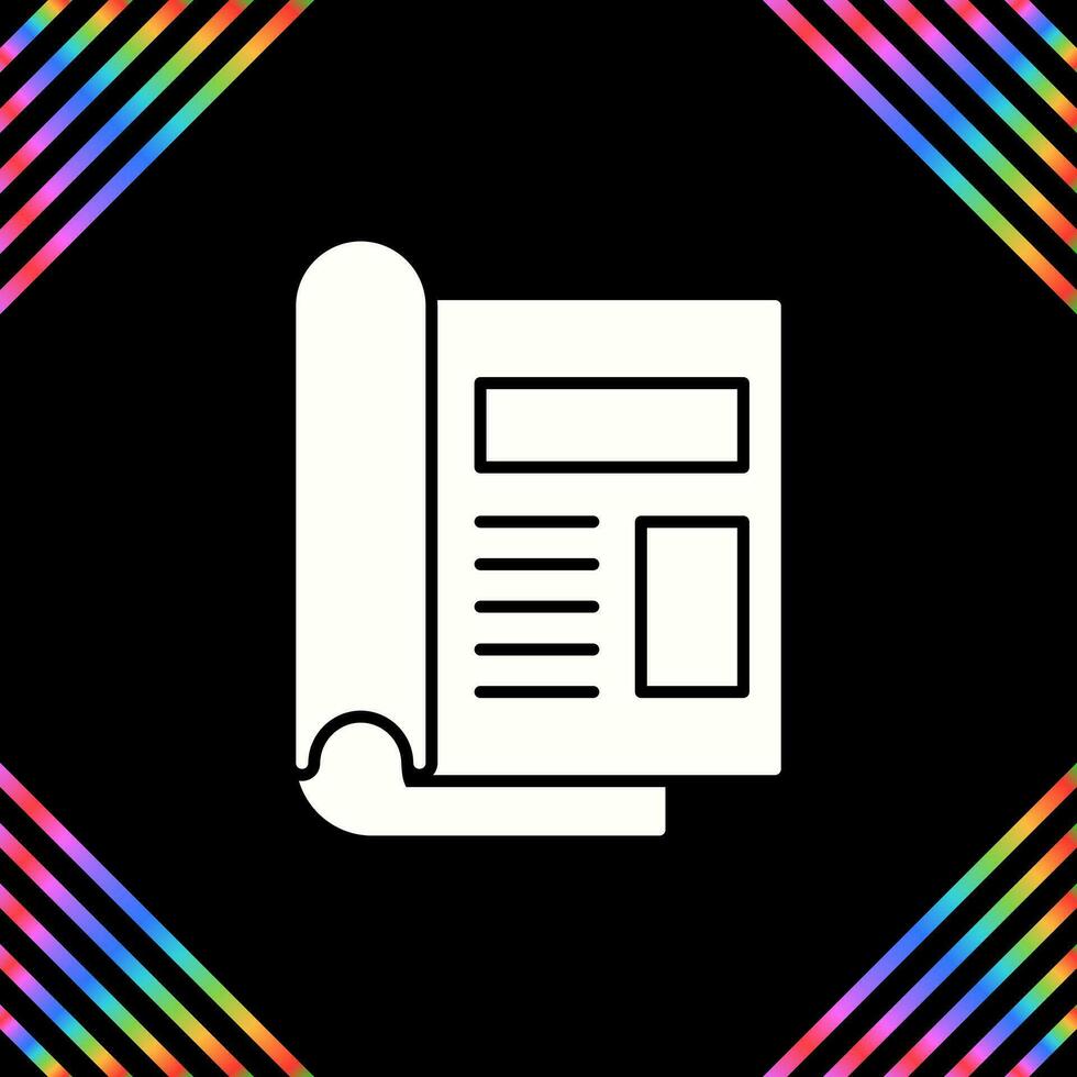 Magazine Vector Icon