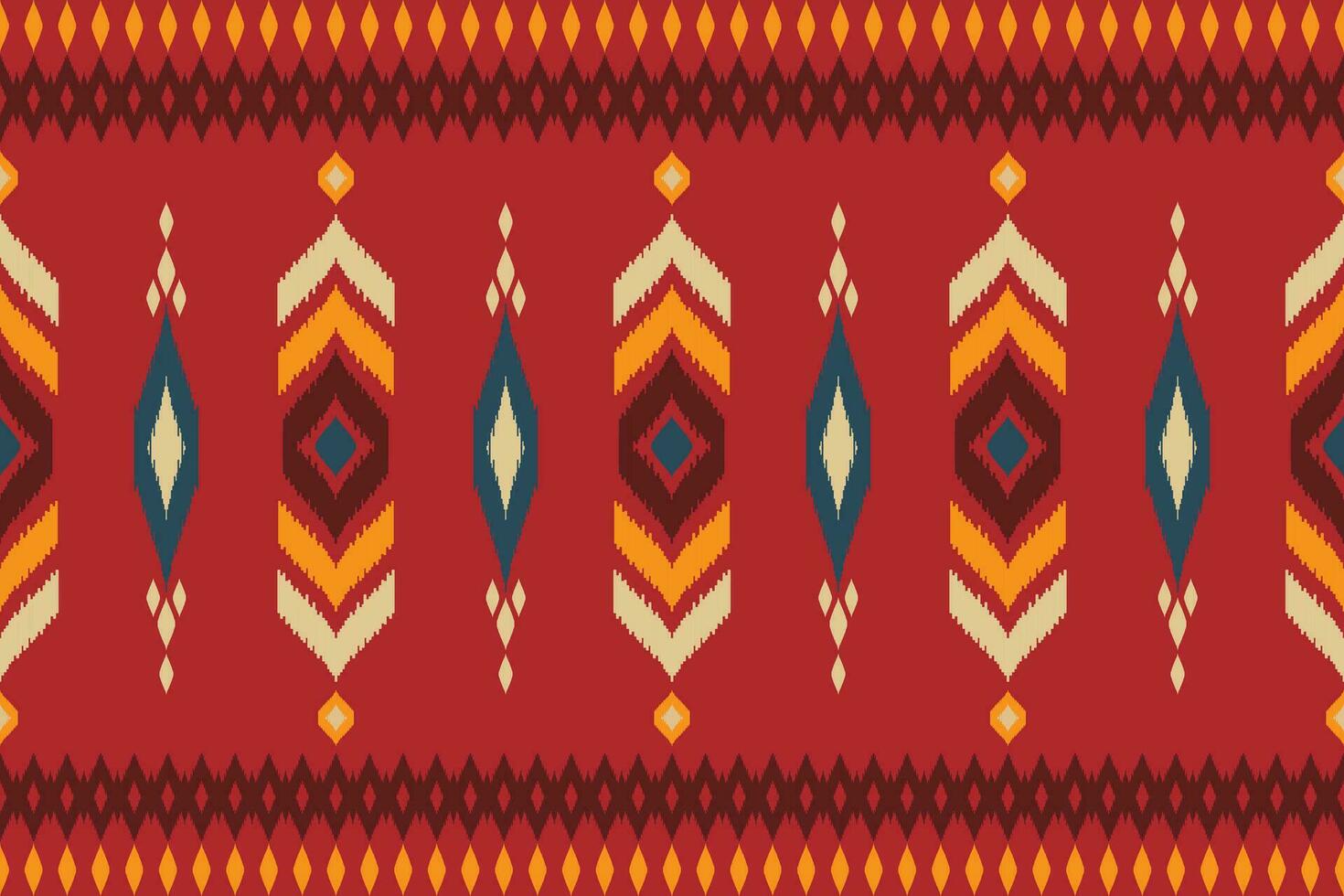 ethnic geometric seamless pattern. Geometric ethnic pattern can be used in fabric design for clothes, decorative paper, wrapping, textile, embroidery, illustration, vector, carpet vector