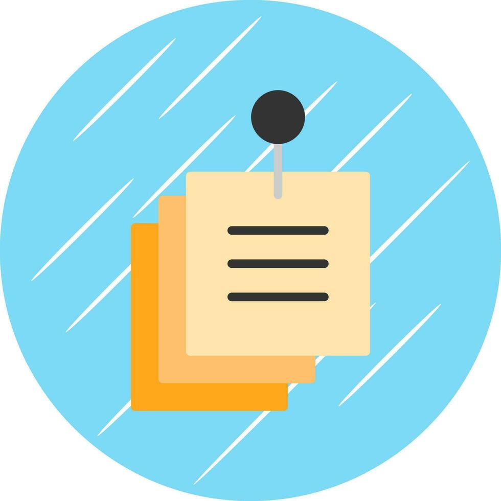 Notes  Vector Icon Design
