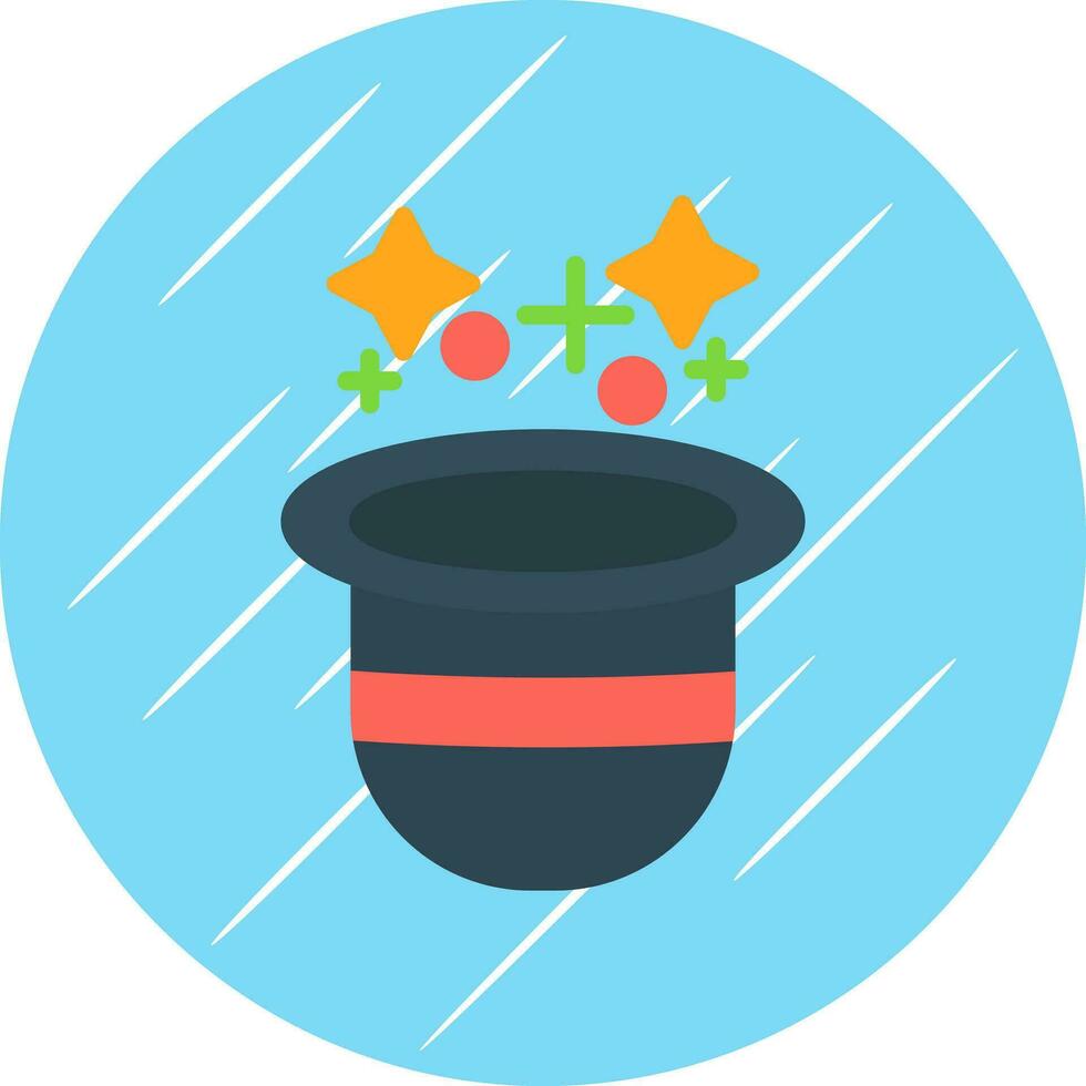 Magic Hat  Vector Icon Design