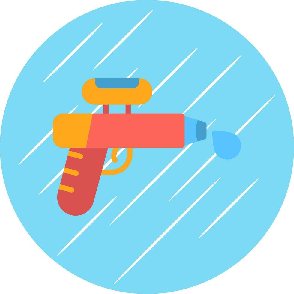 agua pistola vector icono diseño