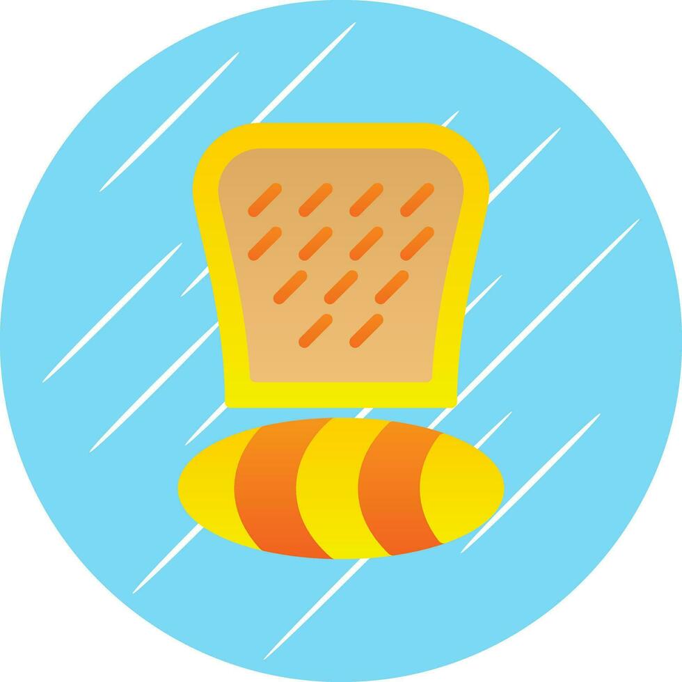 Bread Vector Icon Design