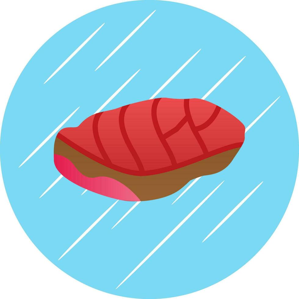 diseño de icono de vector de carne