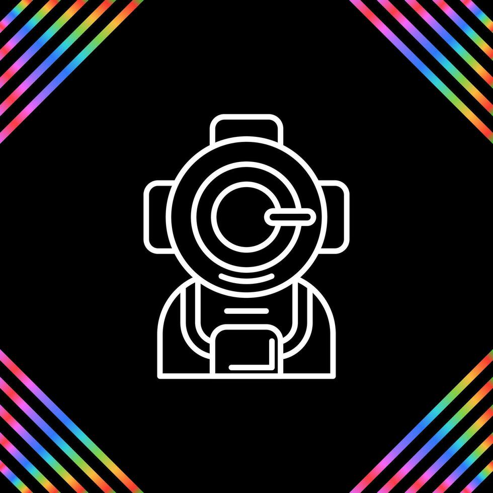 Diving Helmet Vector Icon