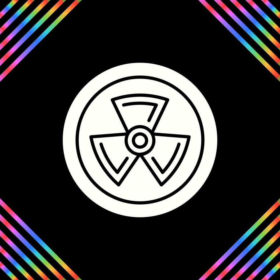 Radiation Vector Icon