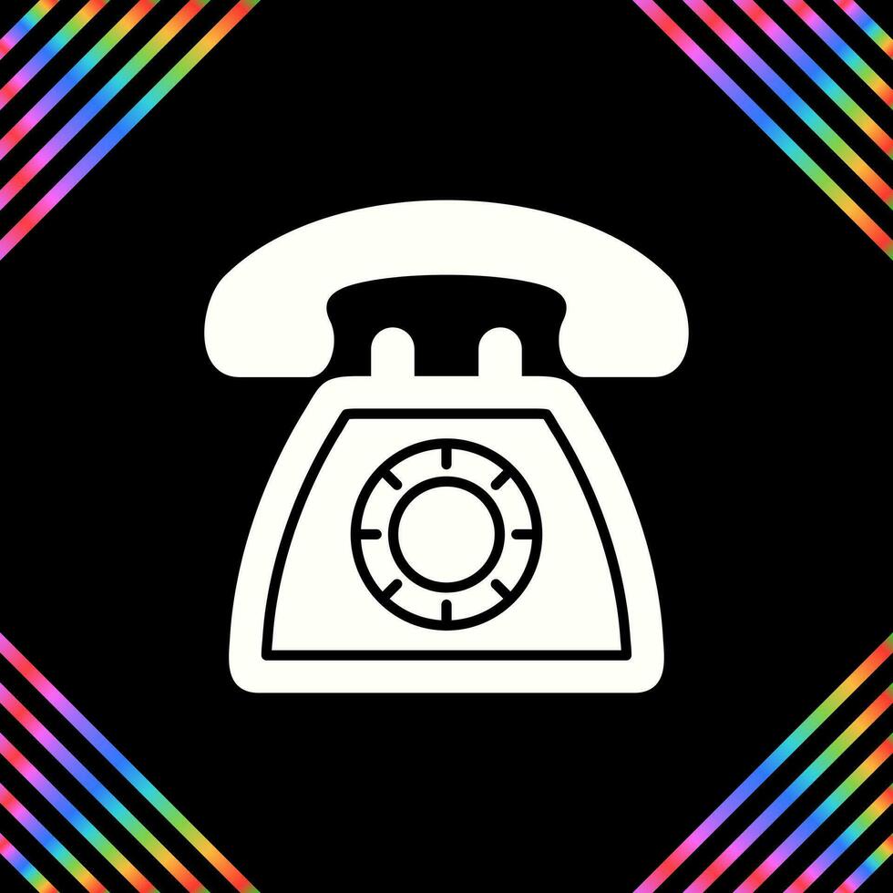 icono de vector de teléfono