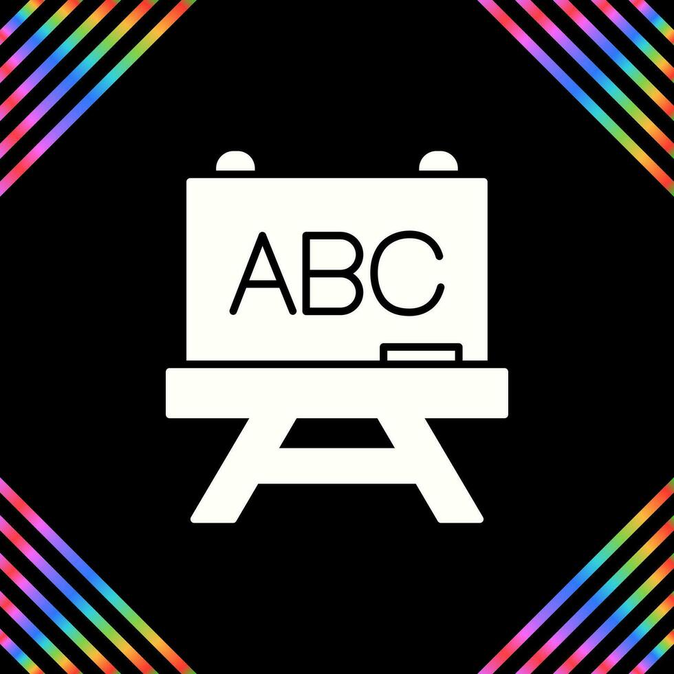 Chalk Board Vector Icon