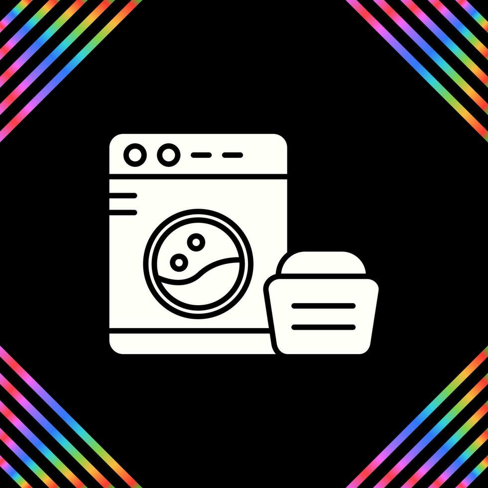 Washing Machine Vector Icon