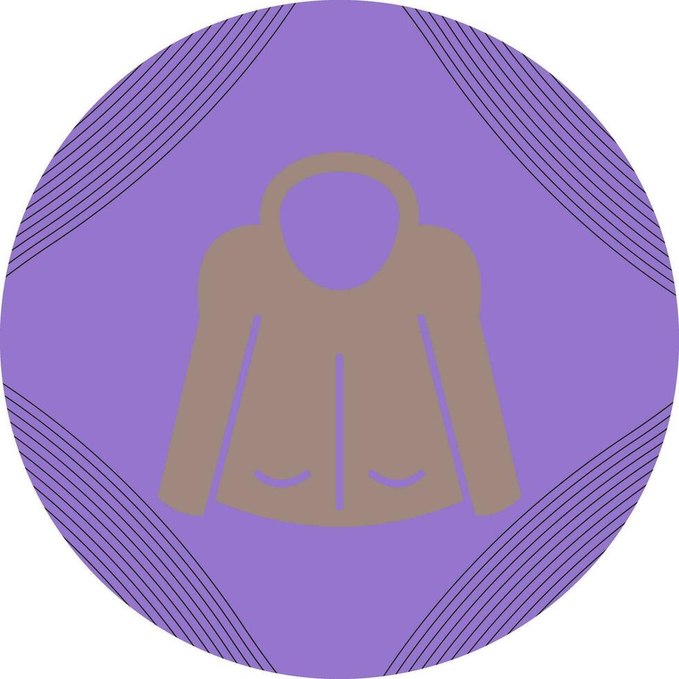 Warm jacket Vector Icon