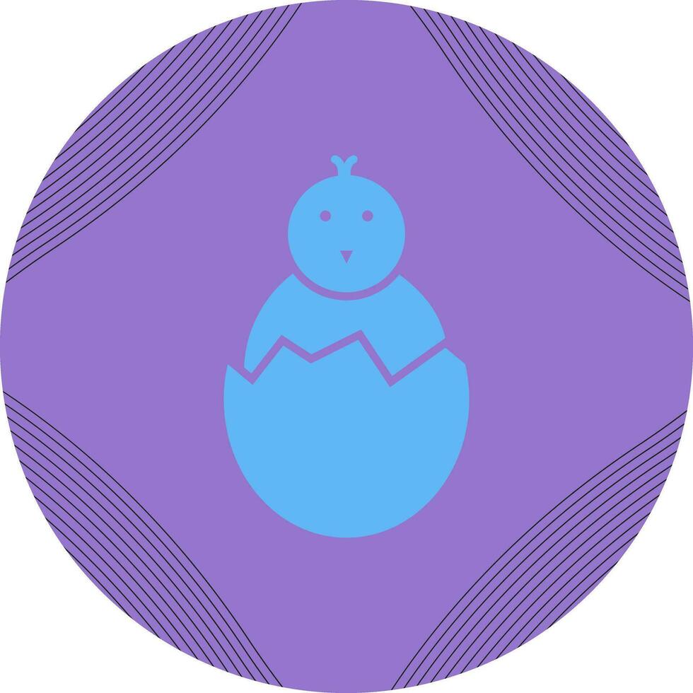 Hatched Egg Vector Icon