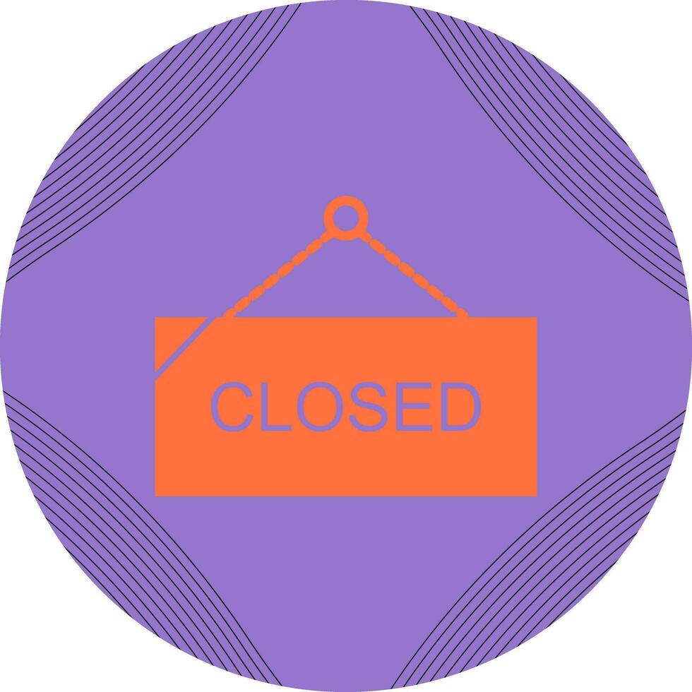 Closed Tag Vector Icon