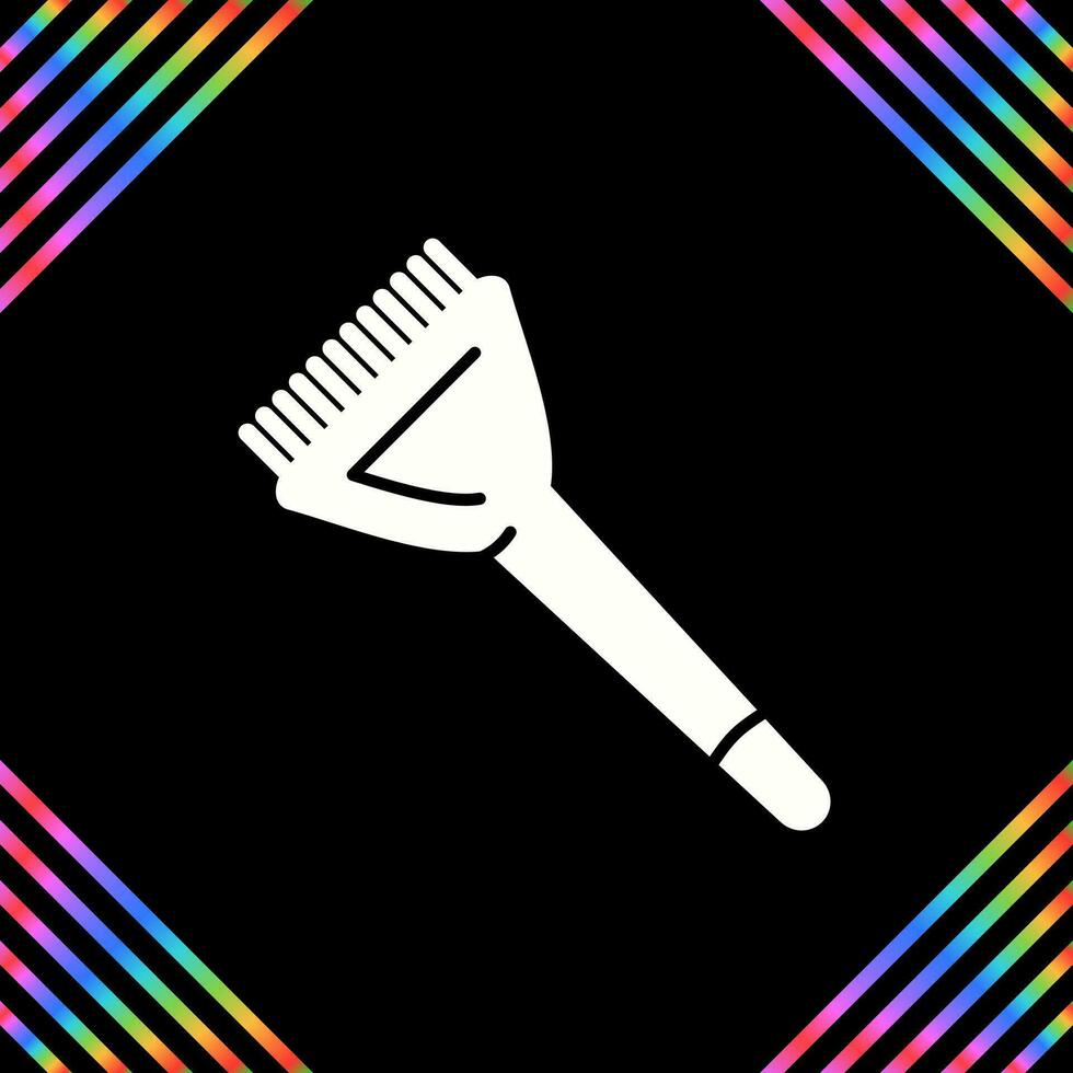 Hair Dye Brush Vector Icon