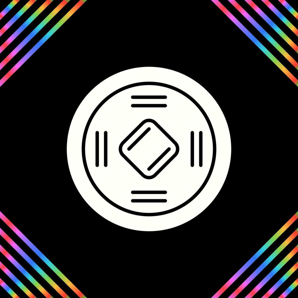 Lucky Coin Vector Icon