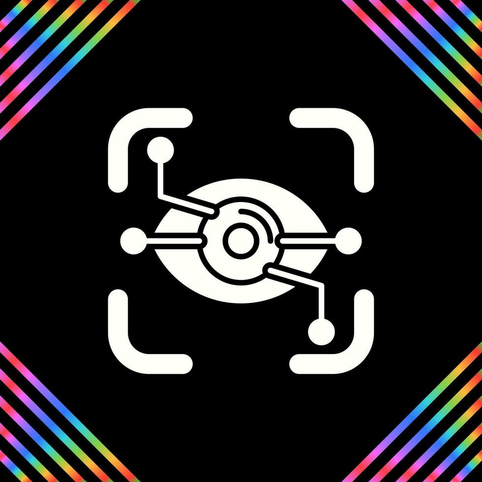 Eye Recognition Vector Icon