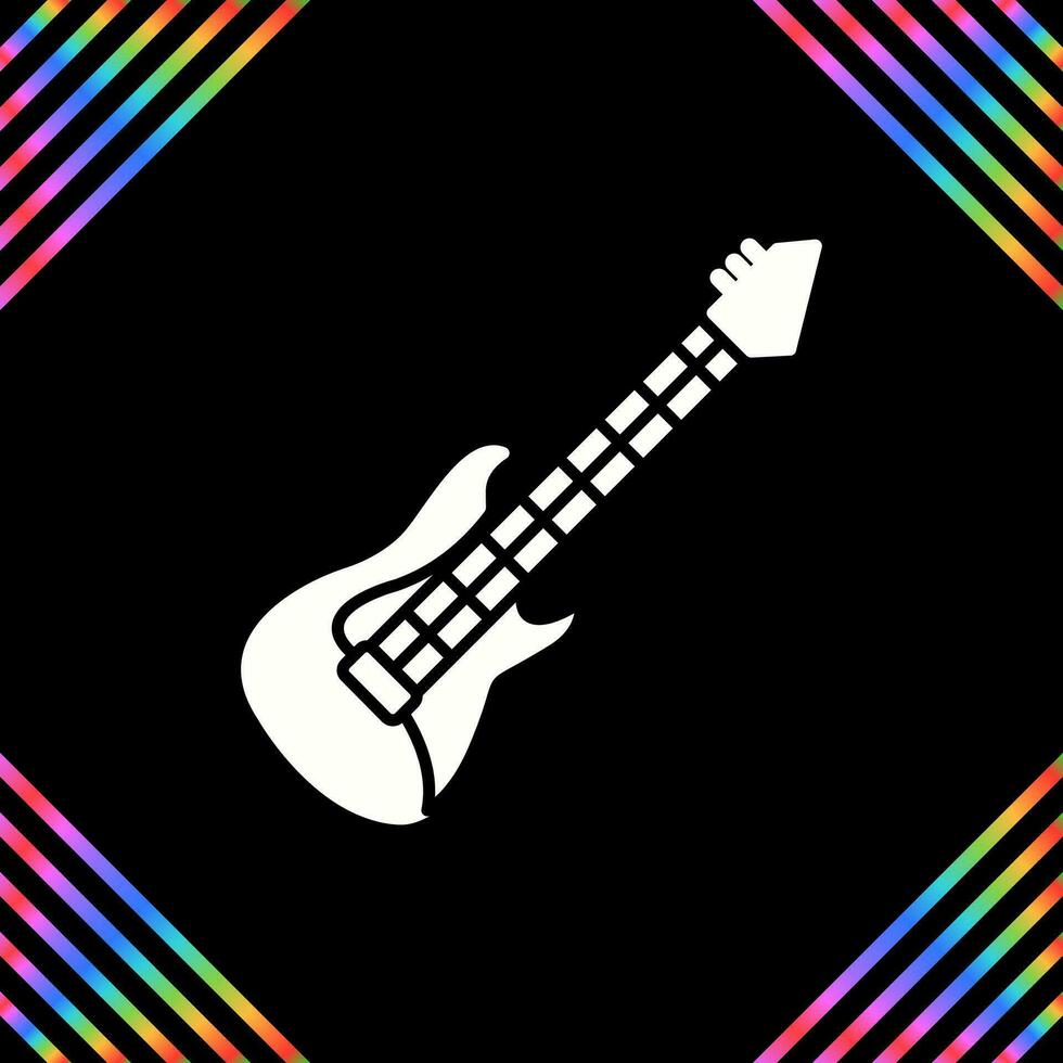 Electric Guitar Vector Icon