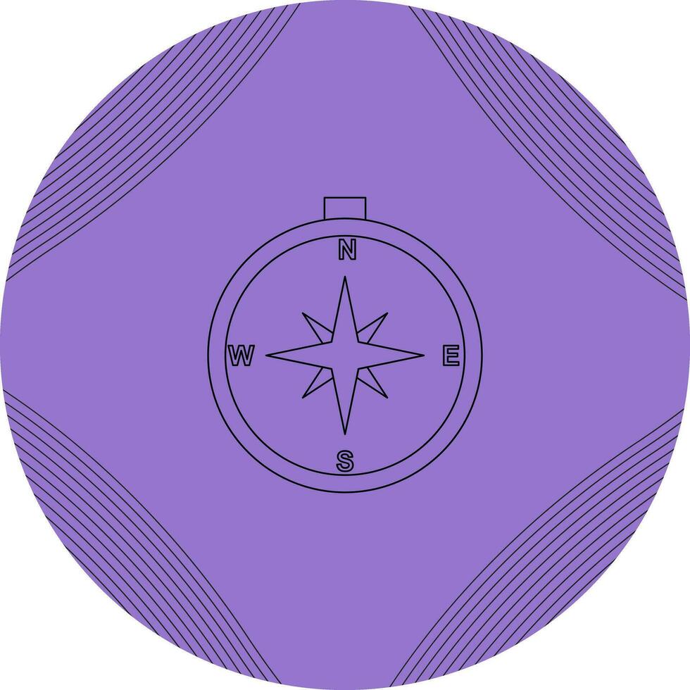 Compass Vector Icon