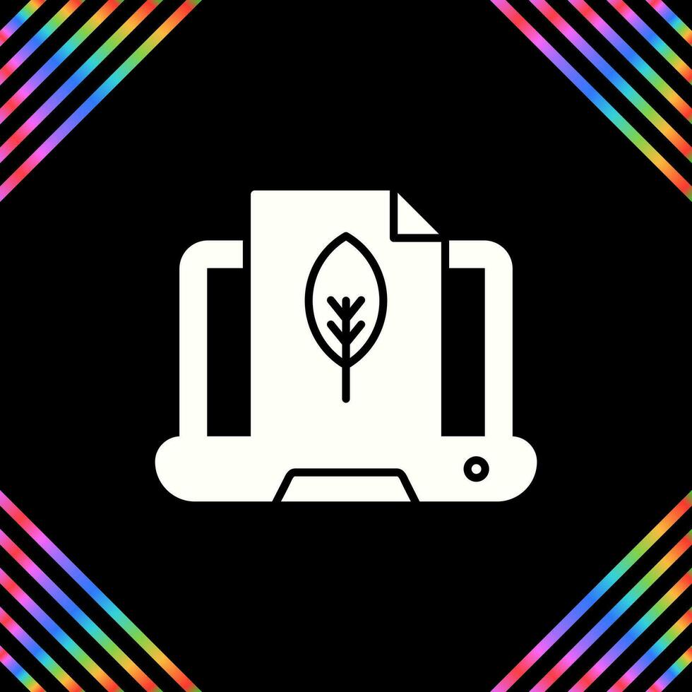 Organic Content Vector Icon