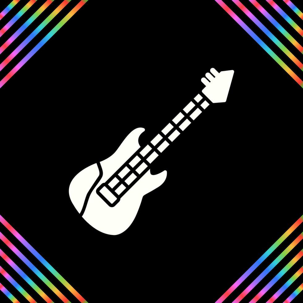 Electric Guitar Vector Icon