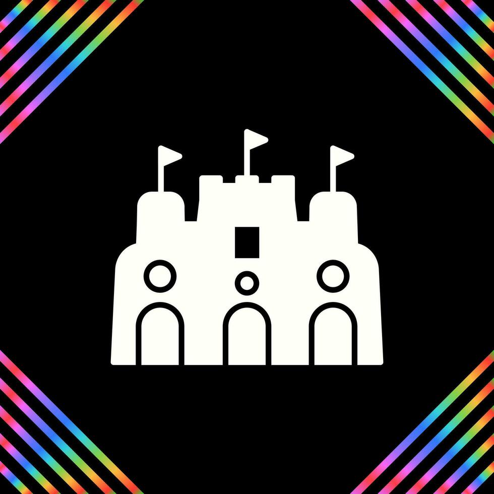 Sand Castle Vector Icon