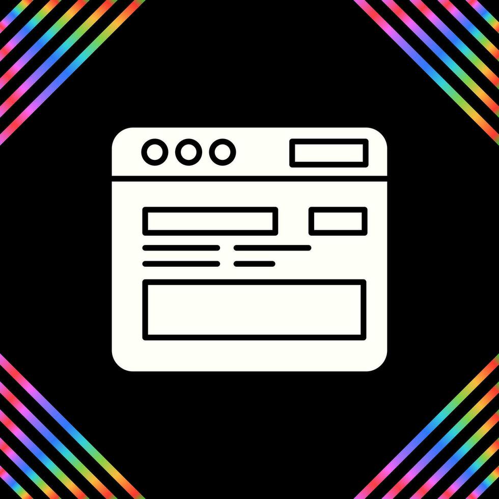 Website Vector Icon