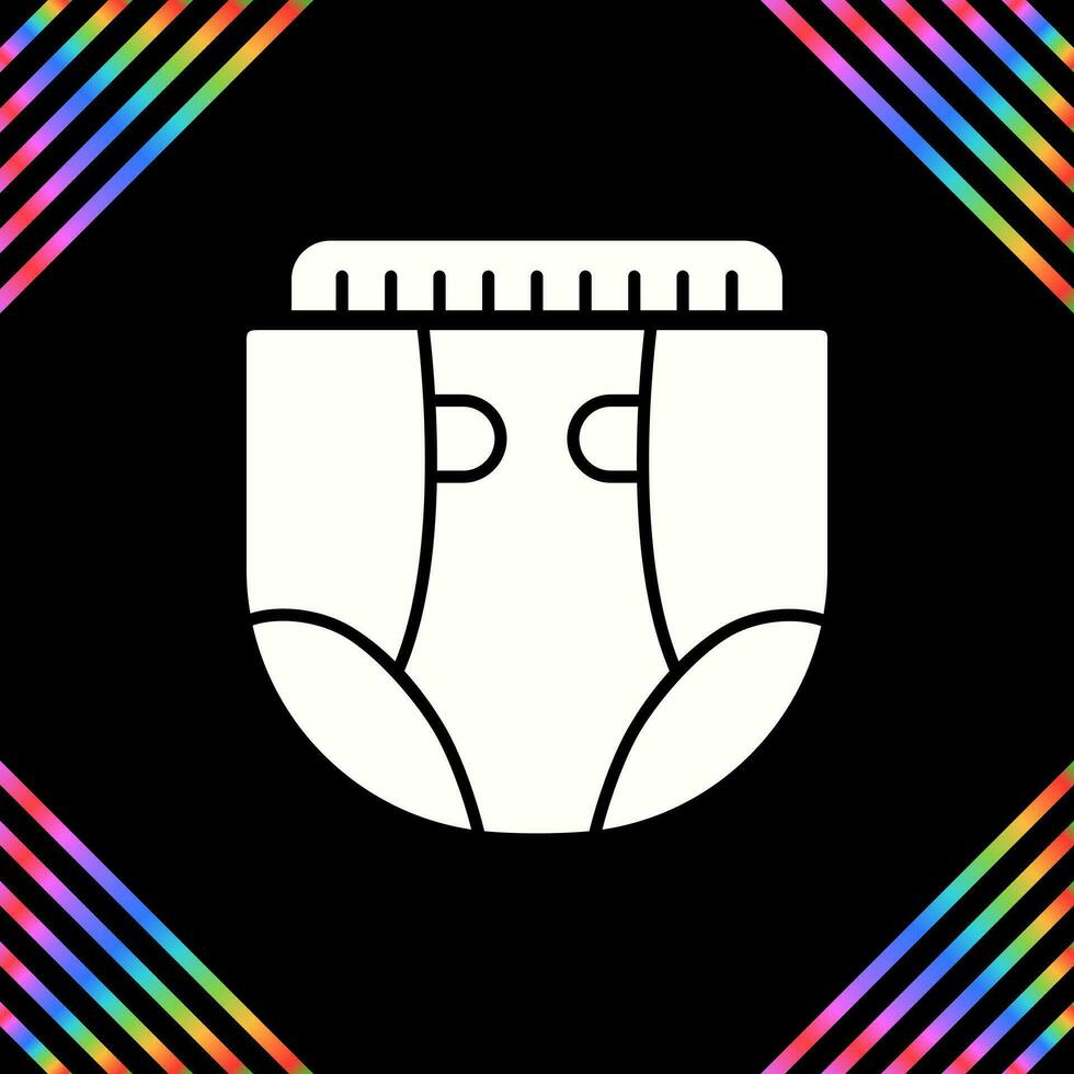 Diaper Vector Icon