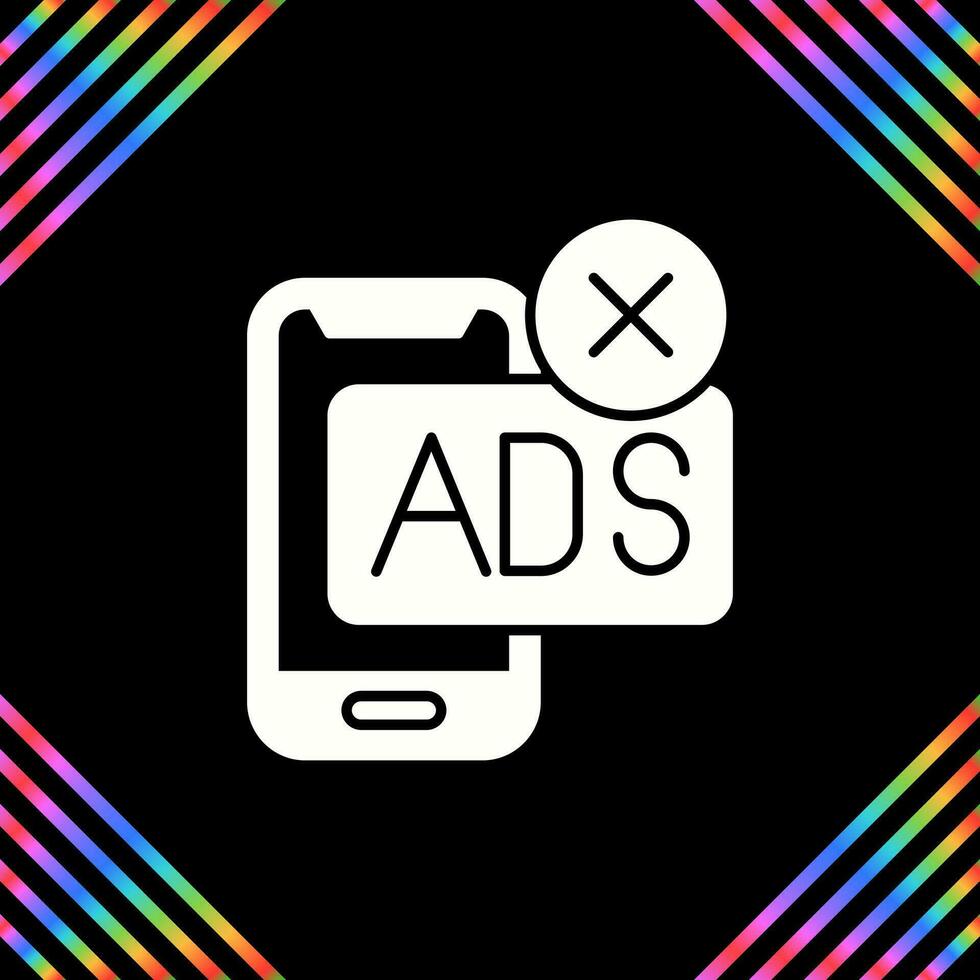 AD Block Vector Icon