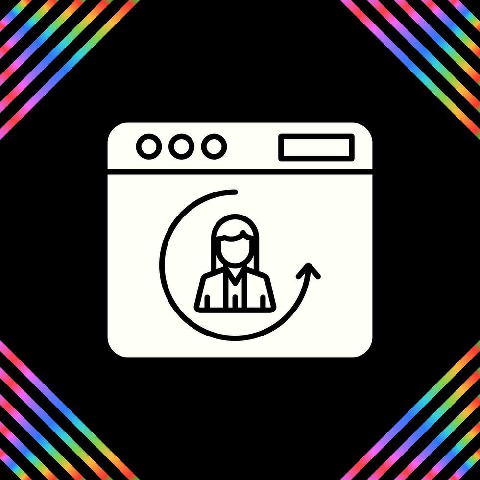 Return Visitor Vector Icon